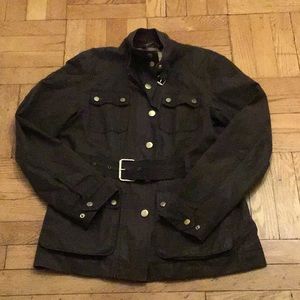Banana Republic brown Waxed Cotton Jacket Size S